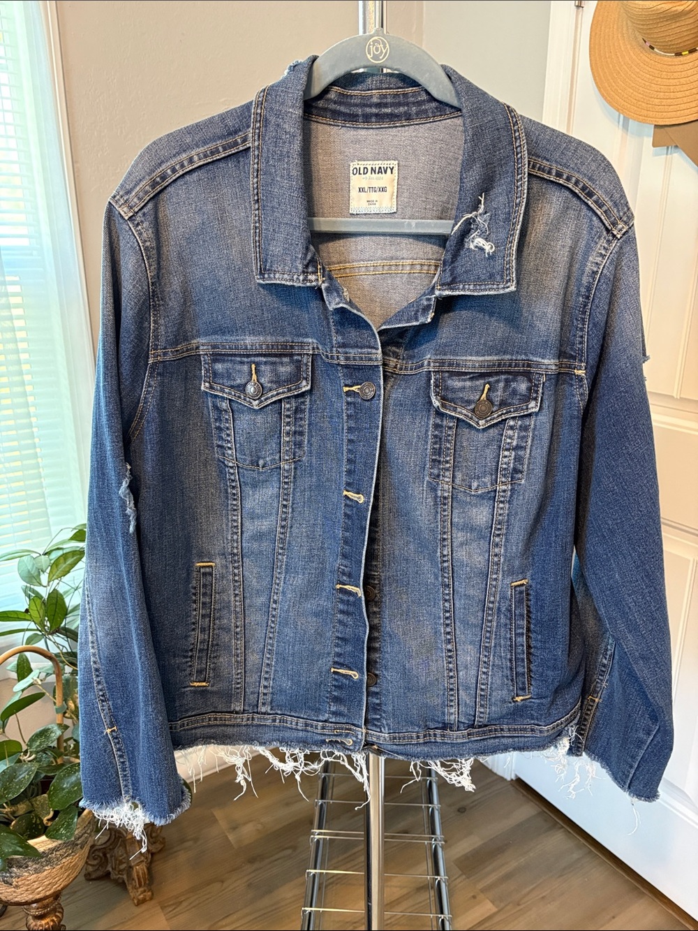 Destructed Jean Jacket